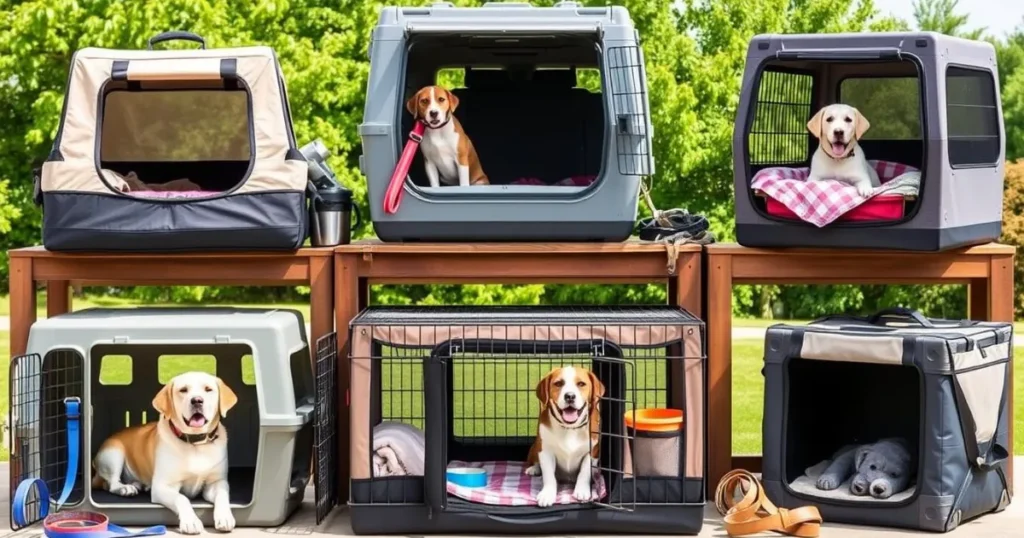 dog travel crate​