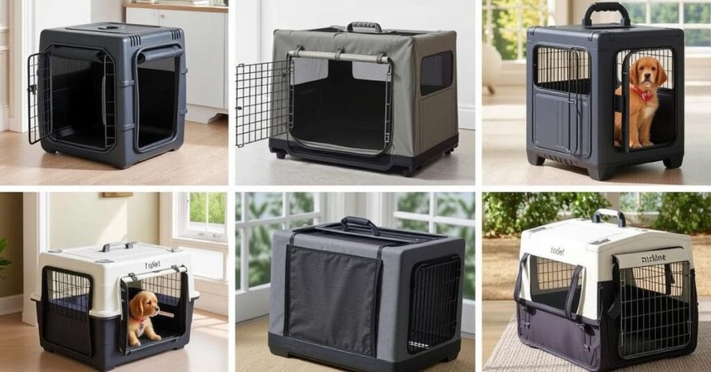 Different Types of Travel Dog Crates for Every Journey